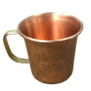 Copper Mug Collectible Derek Ryan Beals May 8 1980 Coppercraft Guild Tauton Mass